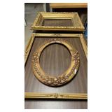 3 Gilded Frames
