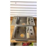 2- Stainless Sink Bowls, Unused
