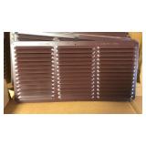 36- 16"x8 Inch Cornish Vents, Brown