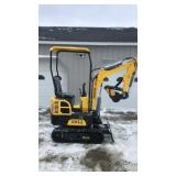 AGT QH12 Mini Excavator, Unused