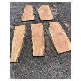 5-Red Oak Slabs