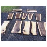 12-Black Walnut Slabs