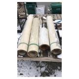 Early Wooden Pillars