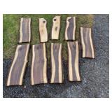 9-Black Walnut Slabs