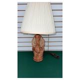 Vintage Ceramic Fish Lamp