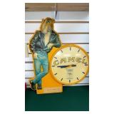 Camel Cigarette Clock