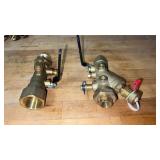 2 Valves Water/Air 1"-2ï¿½