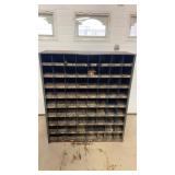 72 Shelf Metal Bolt Shelf