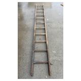 11ft. Wooden Ladder
