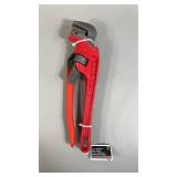14in Pipe Wrench & 12in Groove Joint Pliers