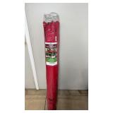 7.5 Feet Patio Umbrella Red Crank Open