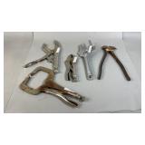 Vise Grips and Wrench,fence Pliers