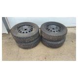 Set of 4 FireStone P215/70R16 Tires