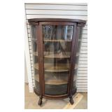 Early Cuba Cabinet w/4 wood shelves