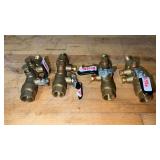 4 1" Valves Water/Air