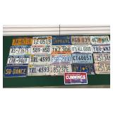 Vintage License Plate Lot