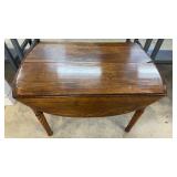 Wood Drop Leaf Table