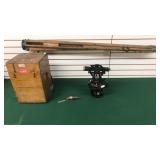 Early Gurley Transit w/Tripod & Case