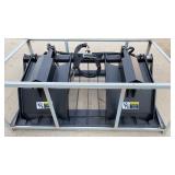 72" Duel Arm Grapple Bucket-Quick Attach