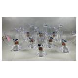 8 New Miller Lite Beer Pitchers