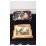 ET TV Tray (bent), Framed Print