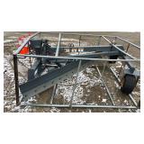 Skid Steer QA Grading Blade w/ Wheels