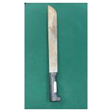 Machete w/Black Handle