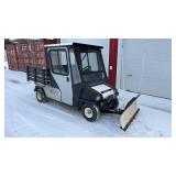 Club Car Electric Golf Cart w/Dump Bed