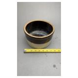 Antique Two Toned Stoneware Crock