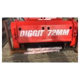 Skid Steer 76" Forestry Drum Mulcher