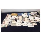 Variety of First Day Stamps, Plus