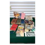 Early Postcards, automotive books/maps