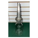 Antique Glass Oil Pourer