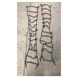 Pair of Snow Tire Chains