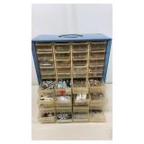 Lot of Screws and Nails Cabinet Drawer