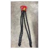 New 5/16" 7ft. G80 Chain Sling Double