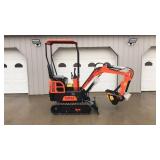 AGT QH-12 Mini Excavator, Unused