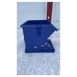 Skid Steer Dumpster Bin Fork Attachment