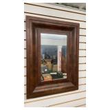 Wood Wall Hanging Mirror