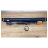 Arrow Carrying Case and Easton XX75 Arrows