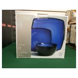 GIBSON  Elite 12 Piece  Stoneware  Dinnerware  Set