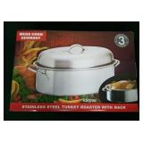 Stainless Steel  Turkey Roaster With Rack