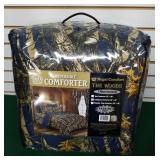1 Piece Reversible Comforter,  Full/Queen  Size