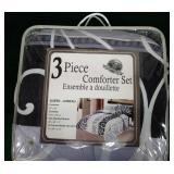 3 Piece Queen Comforter Set