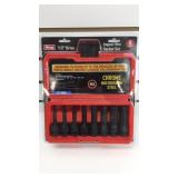 New - 1/2" SAE 8 Pc. Impact Hex Head
