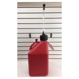 New 5 Gallon Red Quick Pour Gasoline