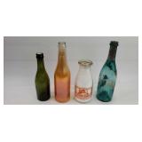 Collectible Glass Bottles (4)