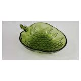Indiana Glass Green Grape Serving Bowl