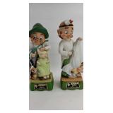 Hoffman Liquor Decanters With Music Box