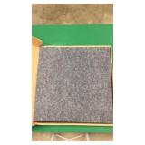 Peal & Stick Carpet -18"-16 Pieces-Gray